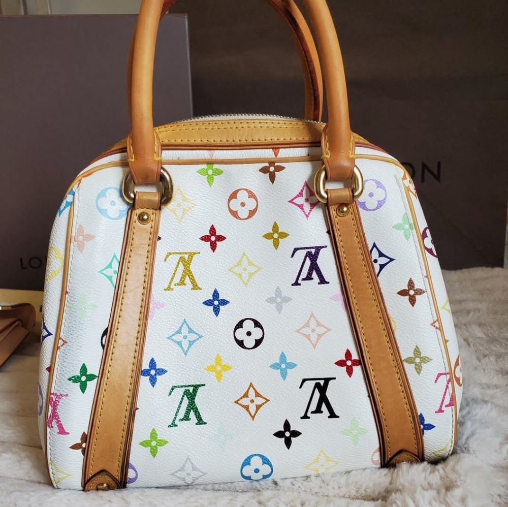 Louis Vuitton Monogram Murakami Multicolor Priscilla White - Picture 7 of 15